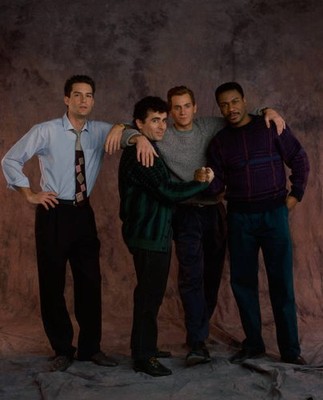 Ted Wass Saul Rubinek Tom O'Brien Ving Rhames in tv series Men Old Photo 2