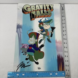 Rare Gravity Falls "Disney Classic" Pop Art 11” X 17” Poster Signed No COA
