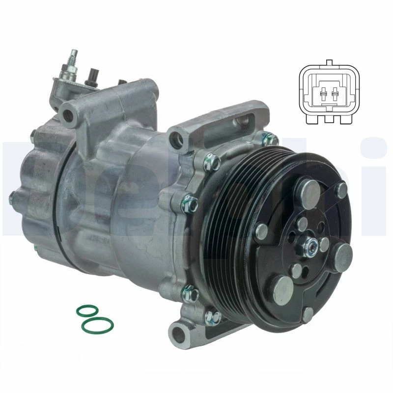 COMPRESSOR AIR CONDITIONING CS20526 FOR N14B16C N16B16A N18B16A/B16C 1.6L 4cyl - Image 3 of 4