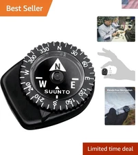 Precision Waterproof Navigation Compass for Hiking & Trekking - Compact Design