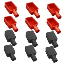 12Pcs Battery Terminal Cover, Battery Terminal Protector,Car Insulating 12PCS