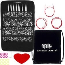 ChiaoGoo Twist Red Lace 5-inch Small 7500-S Interchangeable Set