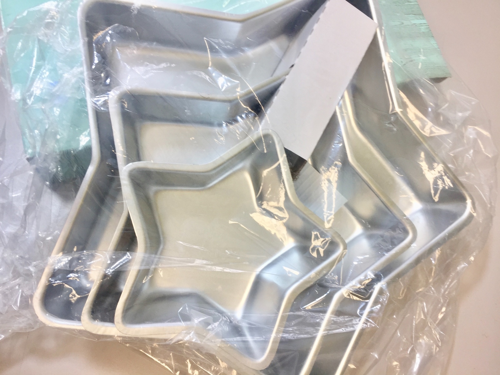 Martha Stewart Star Cake Molds Set of 3 Star Shaped Baking Pans Macy's Exclusive Świetne oferty z Japonii