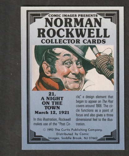 1993 Norman Rockwell Collector Cards NRMT Comic Images Set Break U Choose JUN24 - Picture 18 of 83