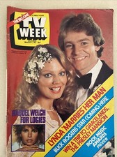 TV Week March 21 1981 Lynda Stoner Raquel Welch The Swingers Pin Up Abigail Jon