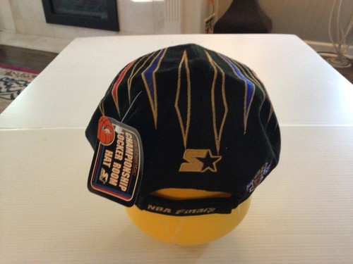 VTG NOS New 1998 Chicago Bulls Championship STARTER Locker Room Hat - Cool - Picture 5 of 10