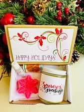 SPA HOLIDAY GIFT BOX / SPA GIFT BOX / GIFT FOR HOLIDAYS / SPA GIFTS / CANDLES