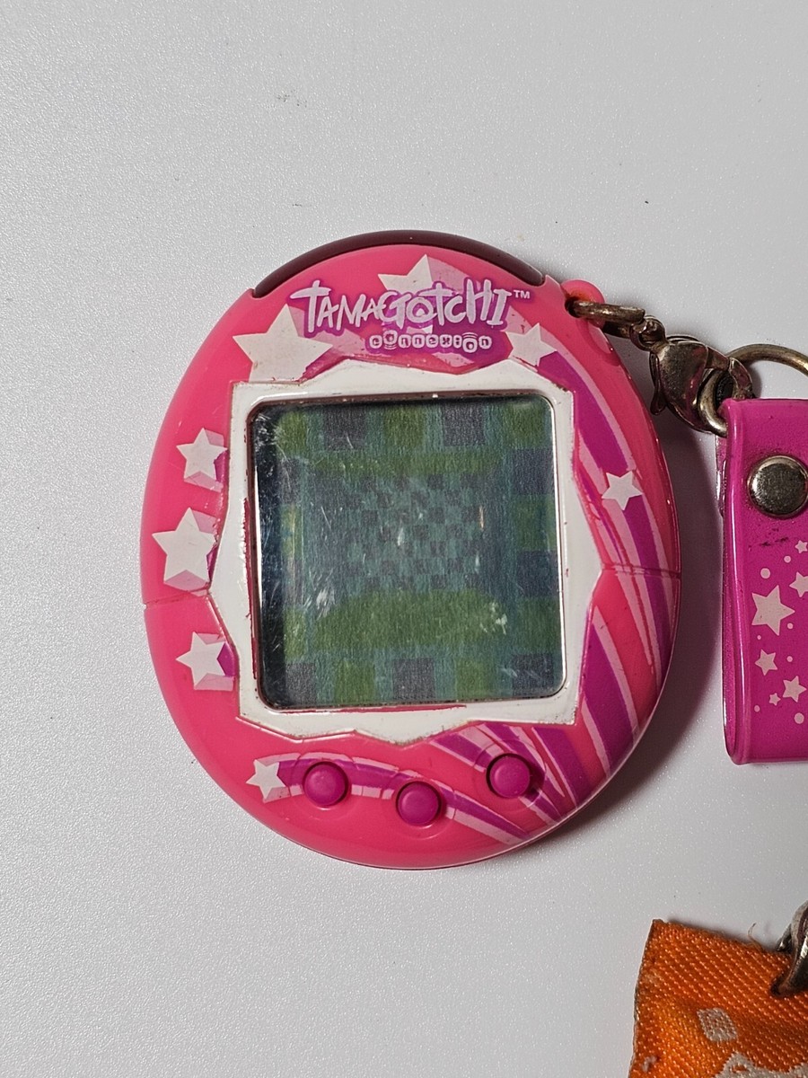 【玩具】 Tamagotchi Connection 2004年製 海外版 レア Tamagotchi Connection Version V1-V2 Orange Flower Bandai