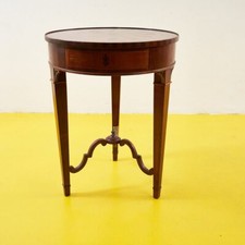 tavolino rotondo anni 50 filettato
