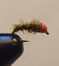 Fly Fishing Flies 12 Provo River Sow Bugs - Beaded Hot Spot size 20 - Nymph