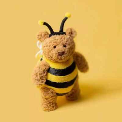 Jelly Cat Bartholomew Bear Bumblebee 2025 New Collections 25Cm