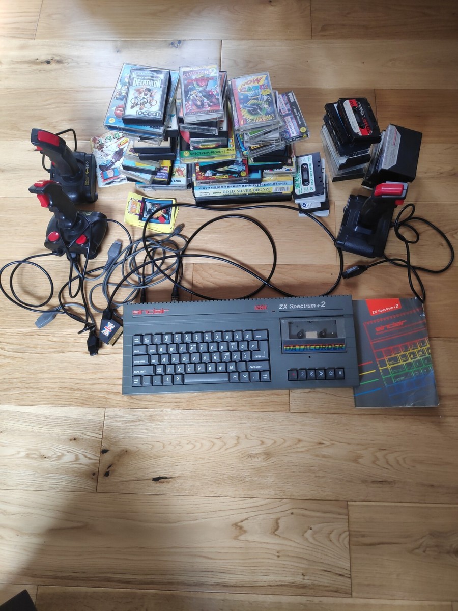 Sinclair 128k Zx Spectrum+2 And Games | eBay UK