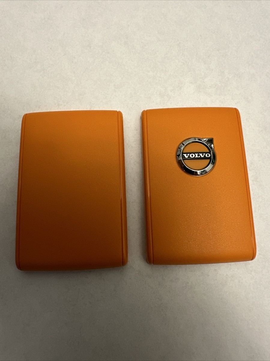 ★超美品★ VOLVO ボルボ 純正 キーフォブシェル カバー オレンジ Orange Key Cover Shell VOLVO S60 S90 V40 V60 V90 XC90 XC60 XC40