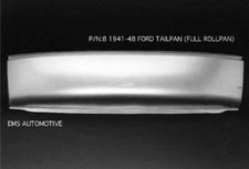 1941-48 FORD EMS TAILPAN PART #8. EMS AUTOMOTIVE. REAR BODY PANEL