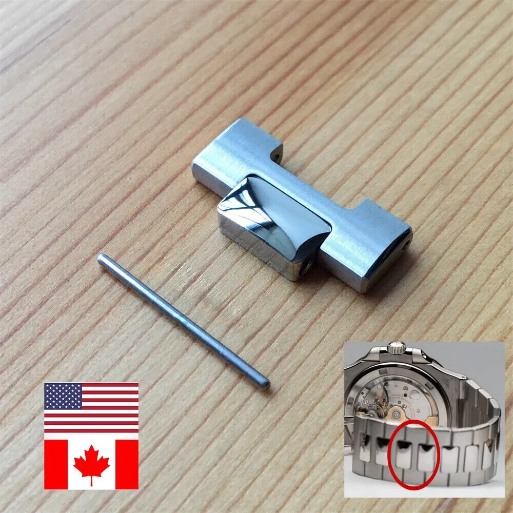 17mm Watch Band Link Repair for Patek Philippe Nautilus 5711 5726 5990 5980