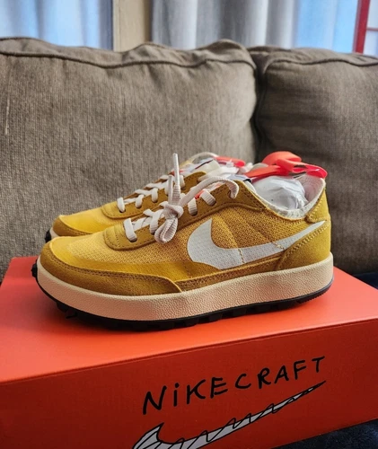 NikeCraft General Purpose Shoe Tom Sachs Dark Sulfur DA6672-700 Womens Size 5