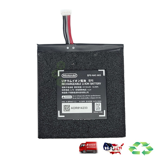 Genuine Nintendo Switch 3.7V (4,310mAh) Console Battery HAC-003 - Replacement