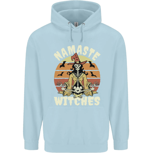 Namaste Witches Funny Halloween Childrens Kids Hoodie - Picture 62 of 84