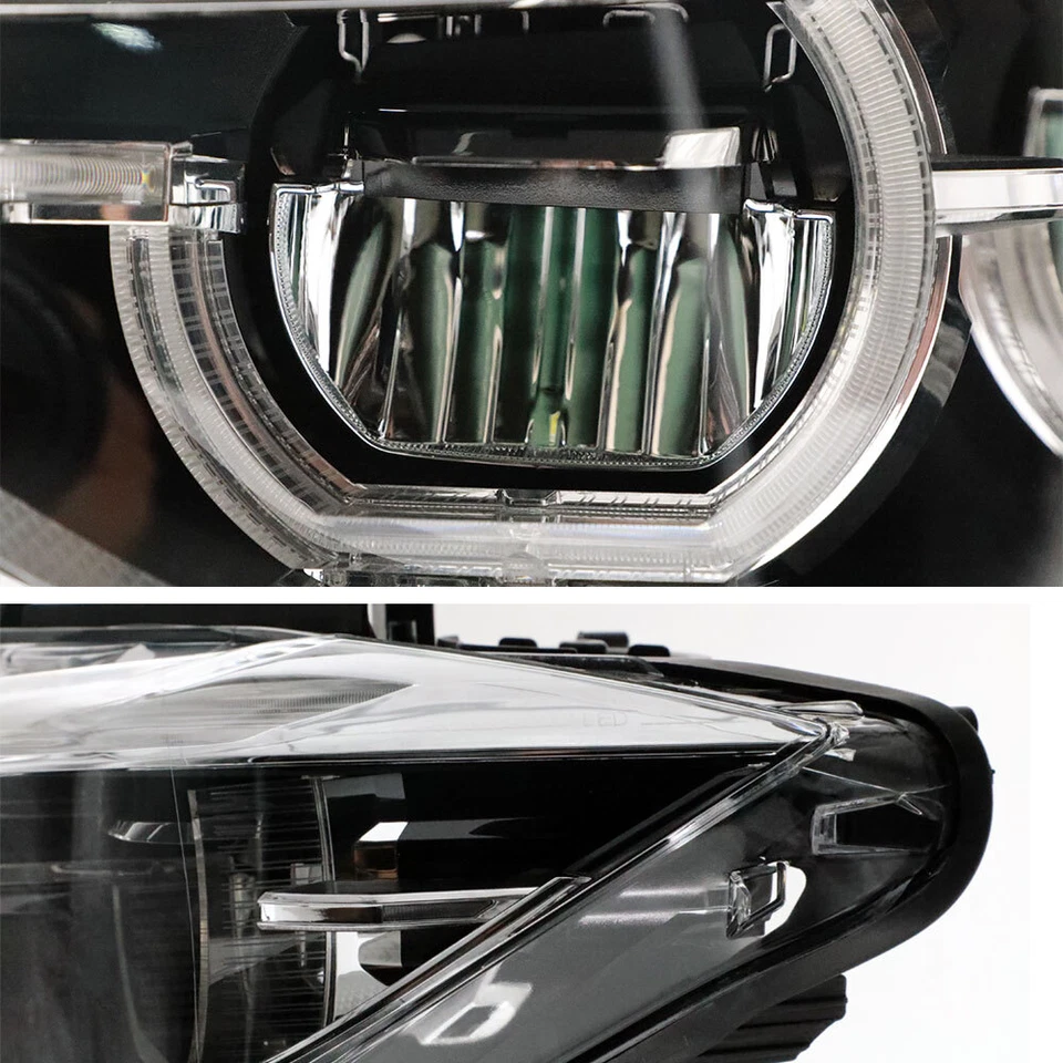 Pair For 2016-2019 BMW 3 Series F30 LED LCI Headlight Non Adaptive 320i 330i 328 - Image 4 of 4