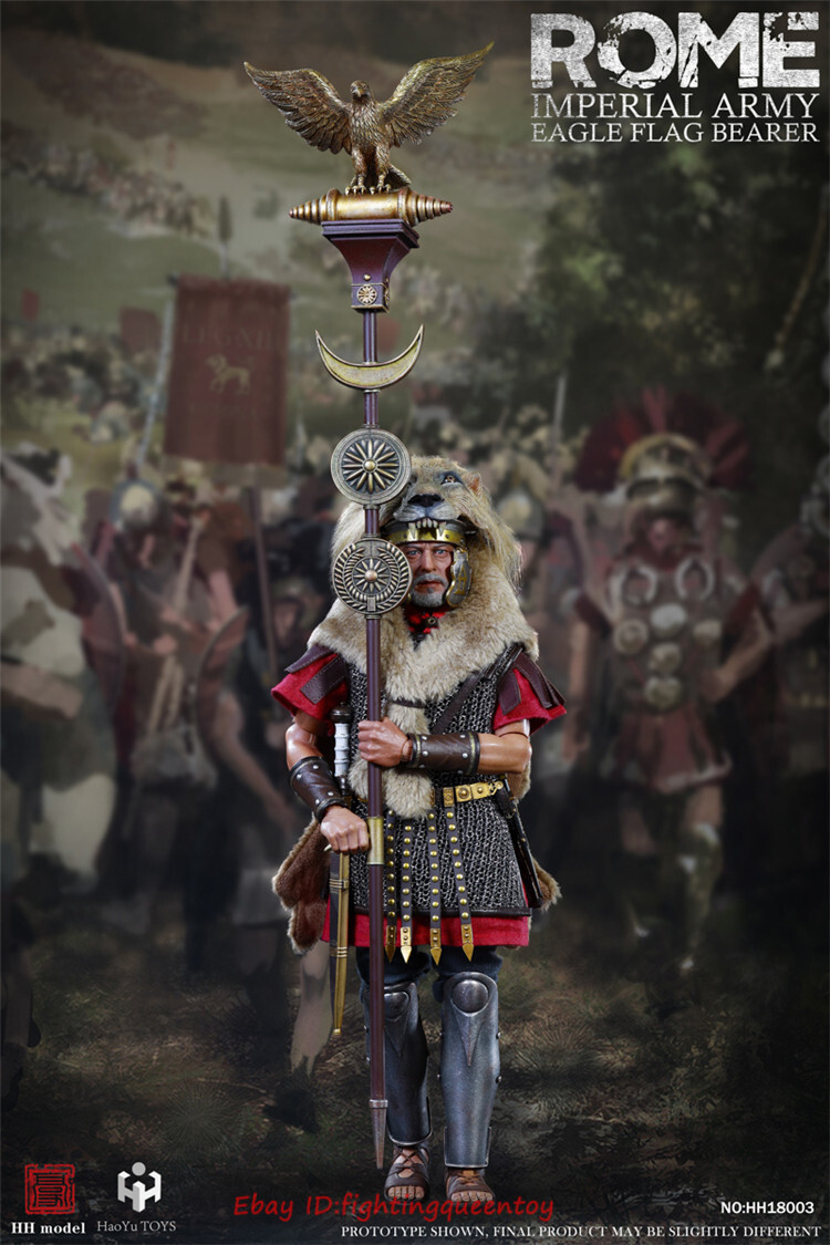 HH Model x HaoYuTOYS ローマ帝国 軍団旗手 HH18003 HH Model X HaoYuTOYS 1/6 ROME Imperial Army— Eagle Flag