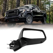 Right Passenger Side Mirror For 2019-2024 Chevy Silverado 1500 W/Manual Folding