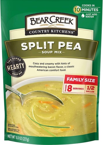 Bear Creek Split Pea Soup Mix Pack of 3