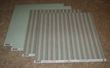 Fancy Pants Design 12x12 Double Sided Paper (4) ~ Little Sport Jersey Pinstripe.