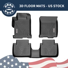 Car Floor Mats for 2013-2017 Honda Accord Sedan All Weather 1st & 2nd Row Liners
