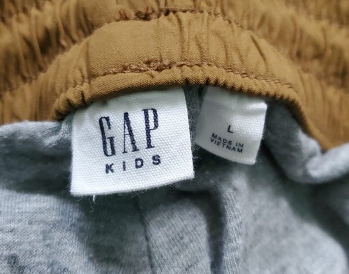 GapKids Boys Joggers Pants Jersey Lined Palomino Brown Size L (10-11 y.o.) - Picture 3 of 6