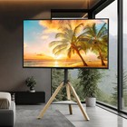 40" 45 47 48 50 55 60 65 70" Tripod Floor TV Stand LED TV Mount Bracket w/ Shelf