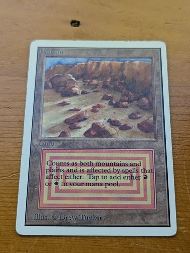 1994 MTG Unlimited Plateau reserved list dual, MP, see pics - Picture 2 of 7
