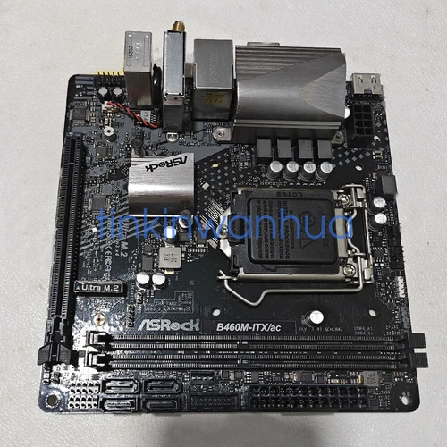For ASRock B460M-ITX/ac Motherboard LGA1200 DDR4 HDMI DisplayPort Mini-ITX