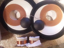 JBL L100 2213 RECONE SINGLE KIT JBL 4311 4312 D123  REAL AGGREGATE USA MADE  			