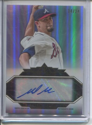 Mike Minor 2014 Topps Tribute to the Stars Auto Autograph Card #TSA-MM - /24