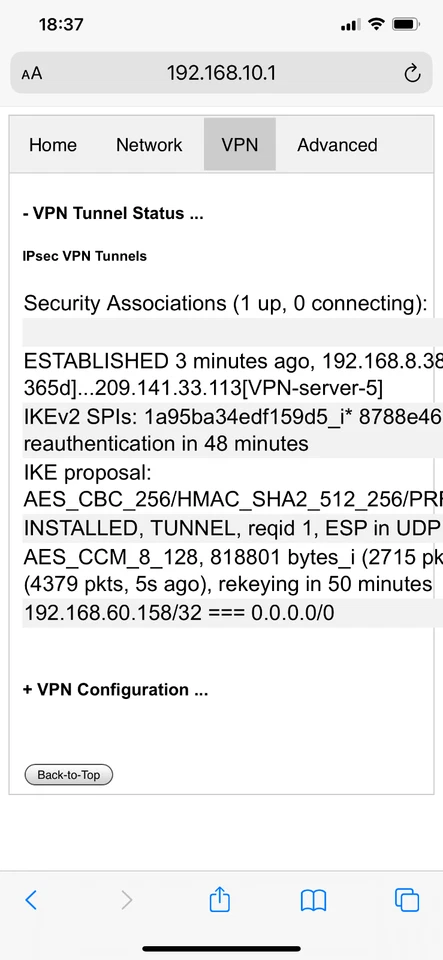IPSec IKEv2 VPN Wireless hotspot or Wired Router, 12 months VPN service included - Image 4 of 4