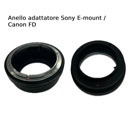 Sony E-mount and Canon FD Adapter Ring Used Great Condition