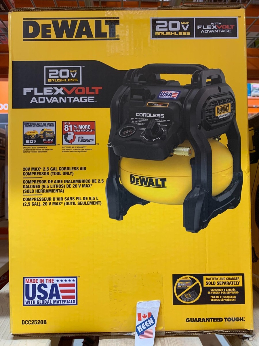 Air Compressor Kit Dcc2560t1 Dewalt DeWalt Battery Charger Air