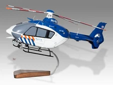 Airbus Eurocopter EC135 Netherlands Dutch Police Desk Wood Model Large 1/32