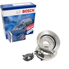 BOSCH Satz Bremsen Bremsbeläge + Bremsscheiben Voll vorne für VW Golf II 19E 1G1