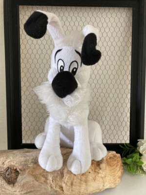 Ancienne Peluche Chien En Tissu – Doudou Vintage Pour Chambre D’enfant