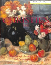 Christie's Impressionist/20th Century/Contemporary Auction Catalog May 8, 2000
