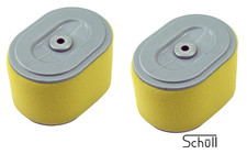 2x Luftfilter + Vorfilter für Honda GX340 GX390
