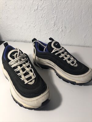 Nike Air Max 97 GS Youth 6Y Persian Violet White Black Wmns 7.5 Shoes 921522-102