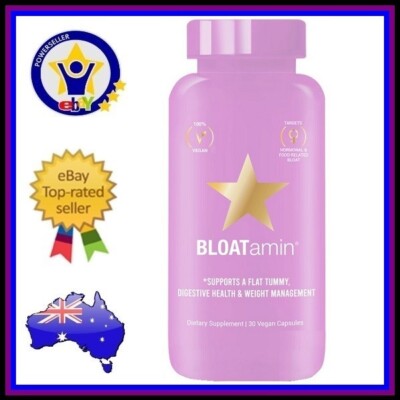 BLOATAMIN by Hairtamin Digestive Health Flatter Stomach Reduce Water Weight 30C