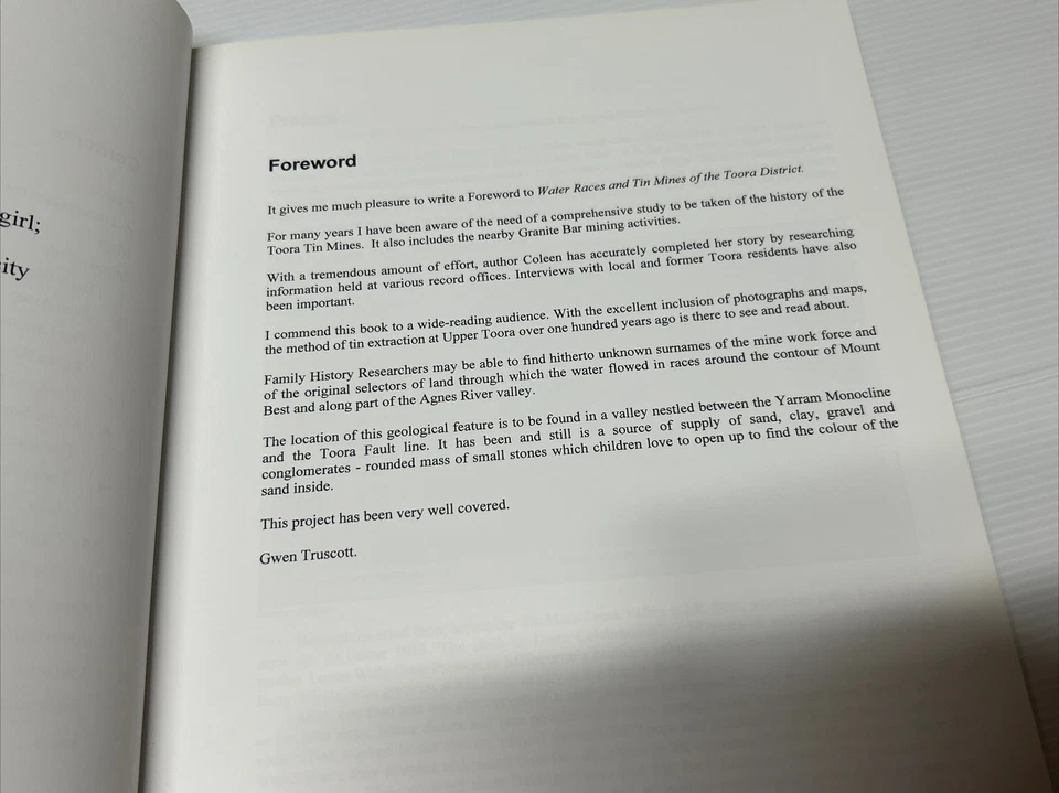 Toora Local History, Water Races & Tin Mines, VIC. By Colleen Bower, PRP17 - image 3 of 4