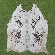 100% Real Natural Area Cow Hair On Cowhide Skin Floor Rug Carpet(75"x72") CC1443
