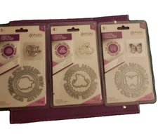 Crafter's Companion Gemini Die & Acrylic Stamp Set Sentiments Thank You Special