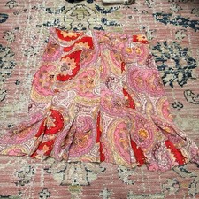 Vintage Worthington Paisley Skirt