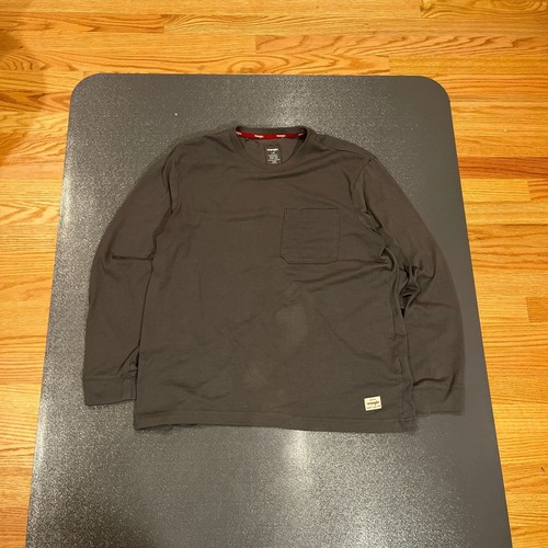 Wrangler Men's Long Sleeve Layering Pocket Tee Work Shirt