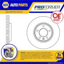 2x Brake Discs Pair Vented Front 300mm PBD8127 Proformer Set 13502052 New